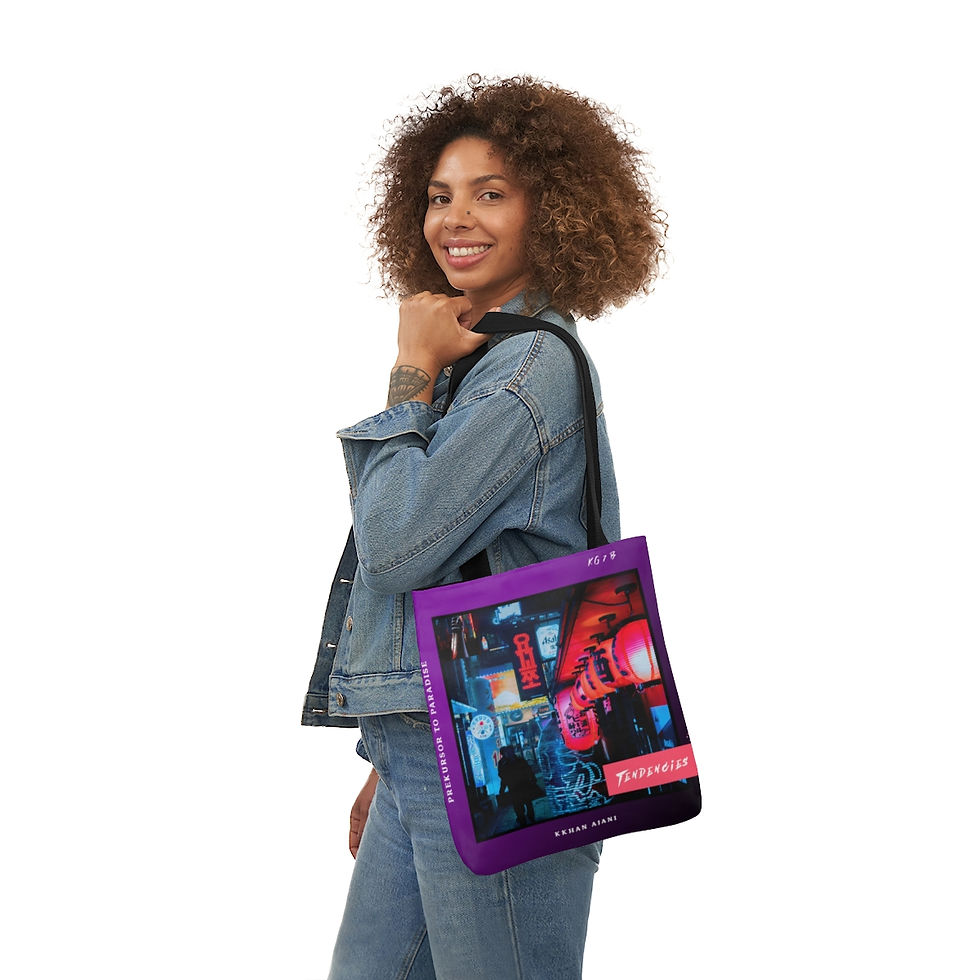 Thumbnail: Tendencies Polyester Canvas Tote Bag