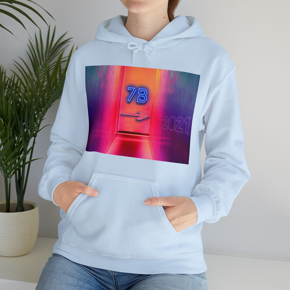 Thumbnail: 7B 2021 Unisex Heavy Blend™ Hooded Sweatshirt