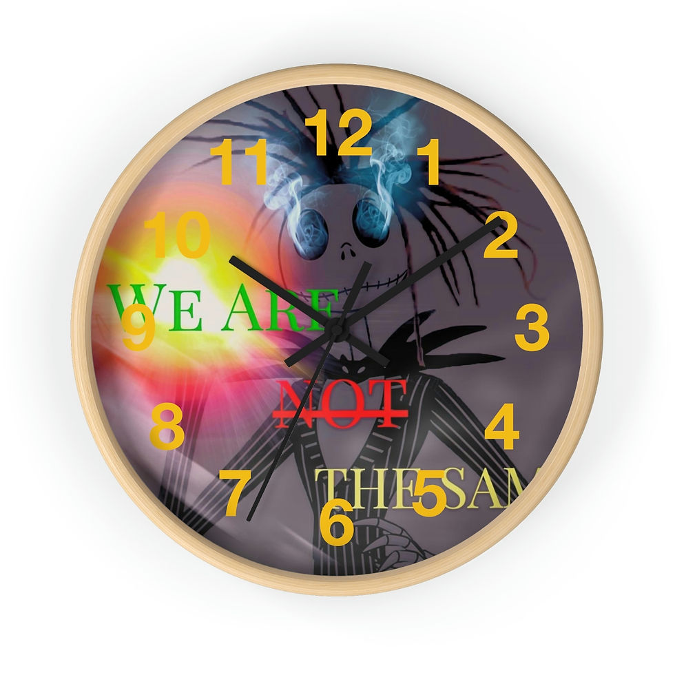 Thumbnail: We Are Not The Same Wall clock