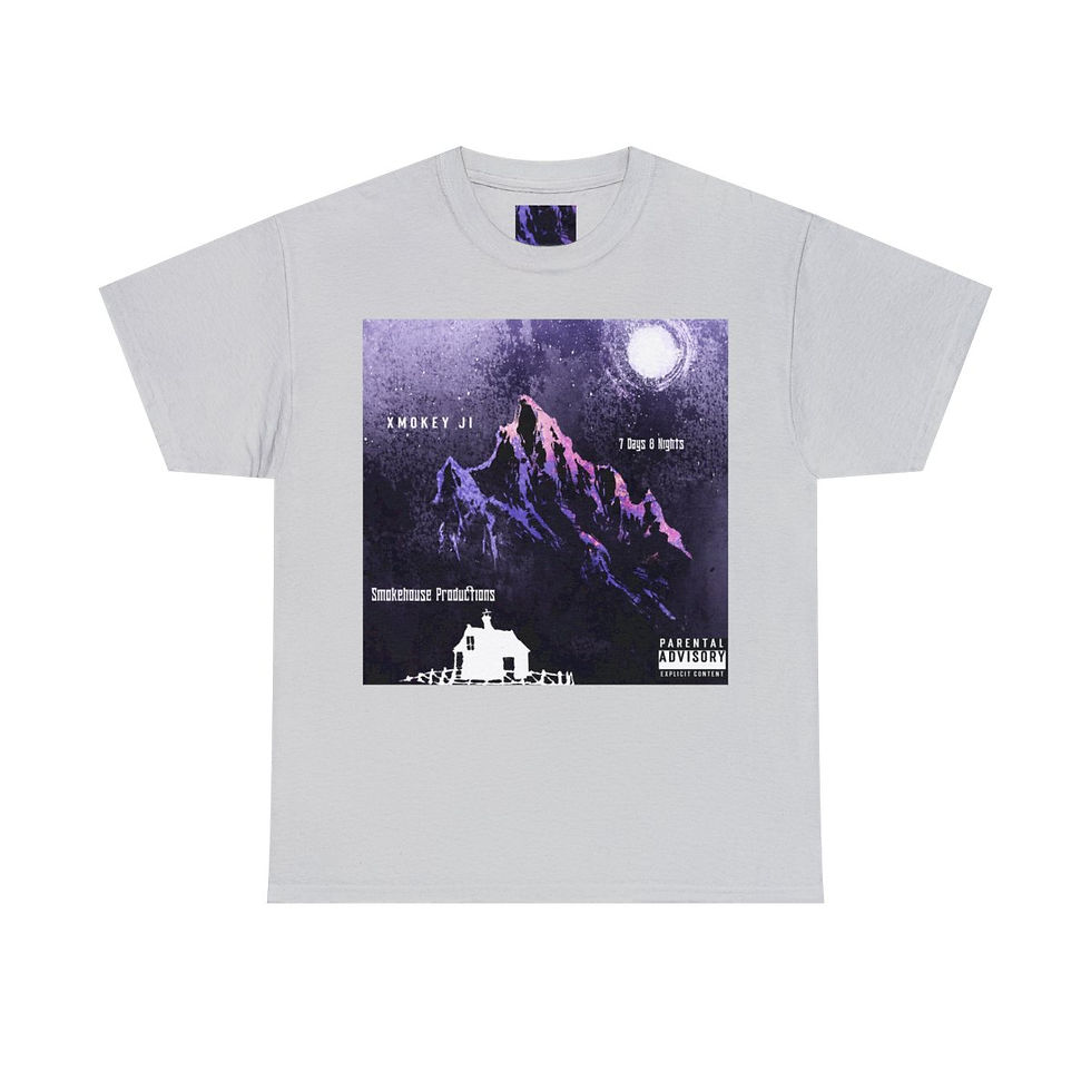 Thumbnail: 7 Days 8 Nights Unisex Heavy Cotton Tee