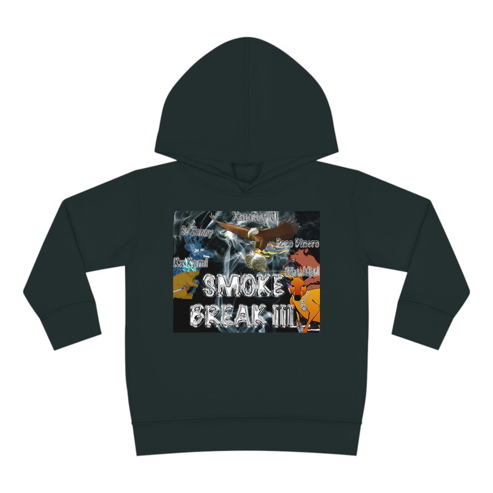 Thumbnail: Smoke Break III Toddler Pullover Fleece Hoodie
