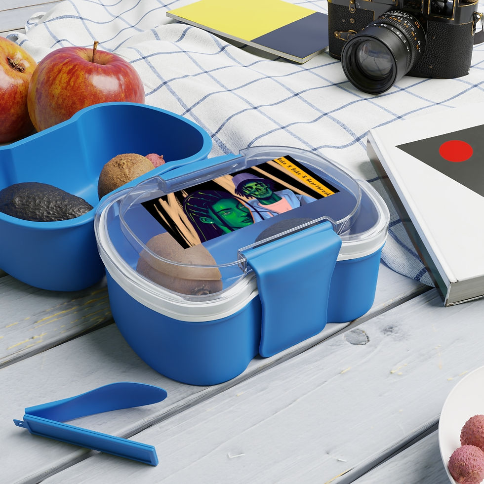 Thumbnail: Wake N Bake N HeartBreak Two-tier Bento Box