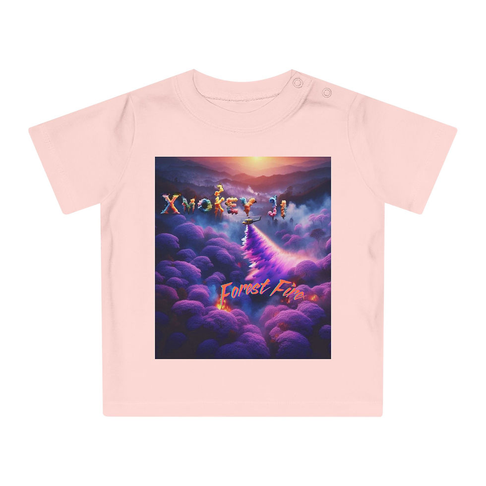 Thumbnail: Forest Fire Baby T-Shirt