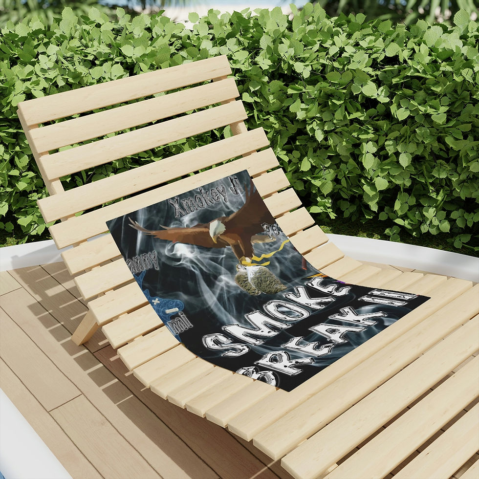 Thumbnail: Smoke Break III Beach Towels