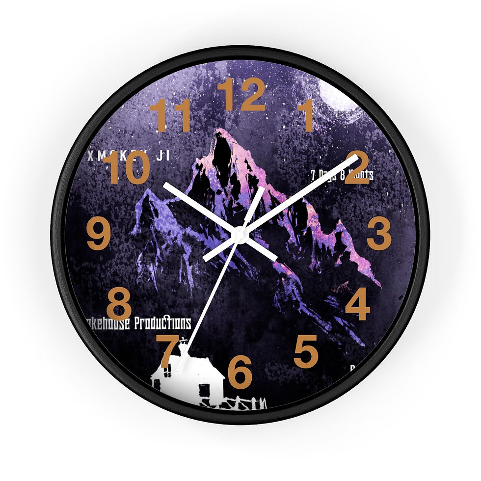 Thumbnail: 7 Days 8 Nights Wall clock