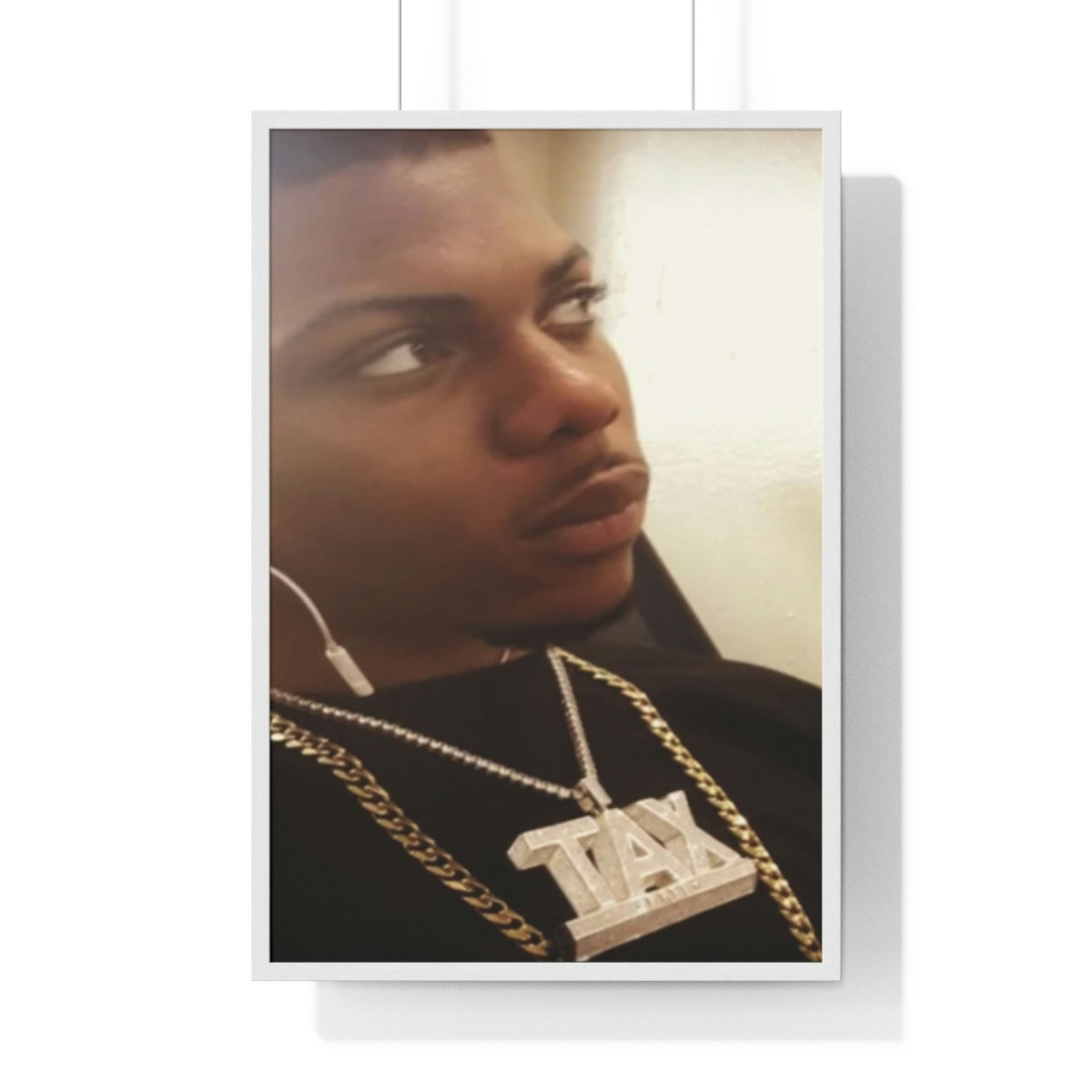 Smoke Break Premium Framed Vertical Poster