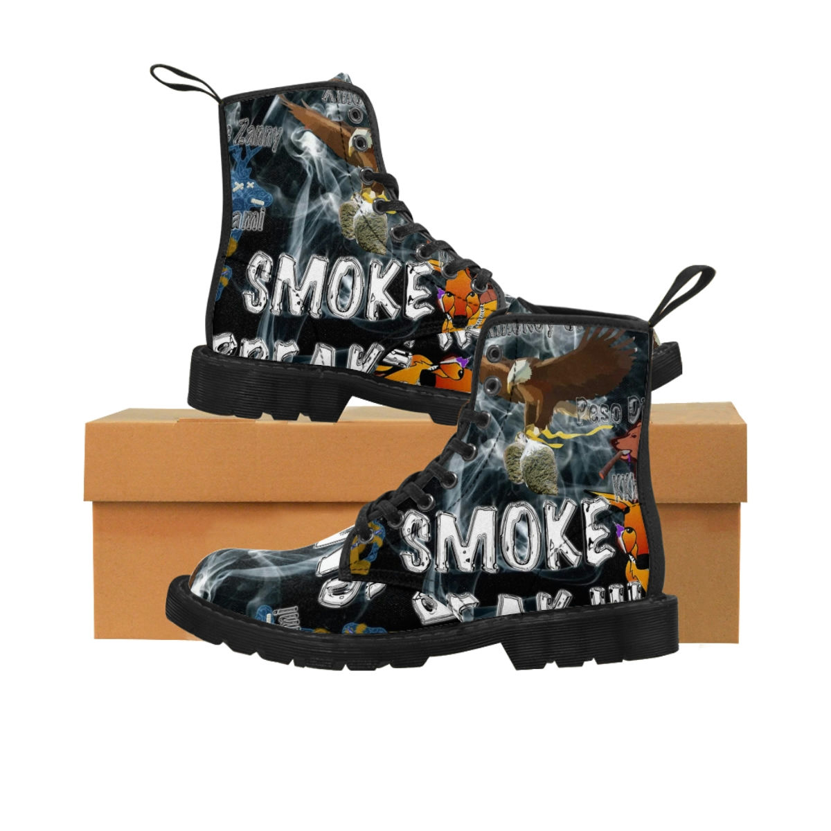 Smoke Break III Men's Canvas Boots