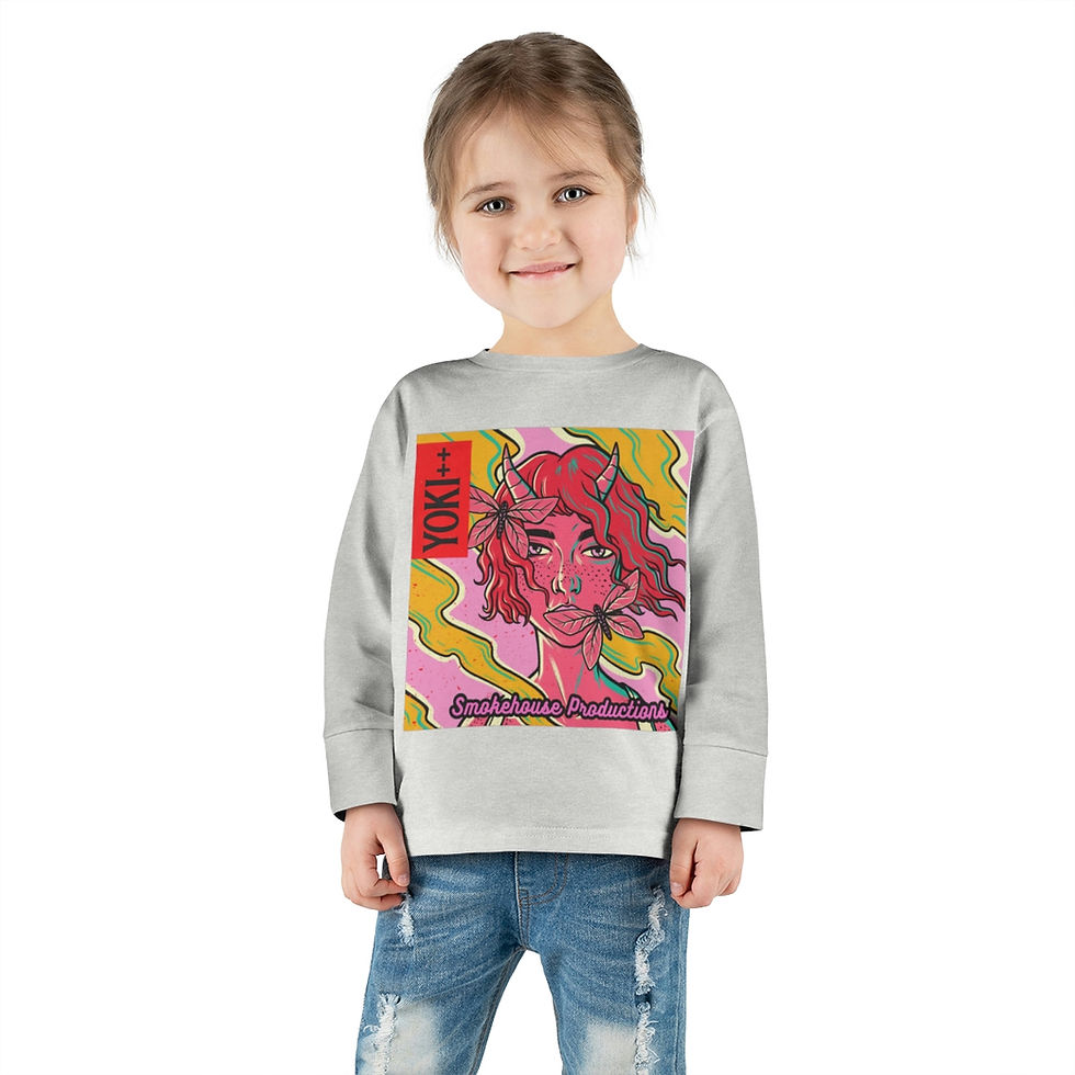 Thumbnail: Yoki++ Pink Toddler Long Sleeve Tee
