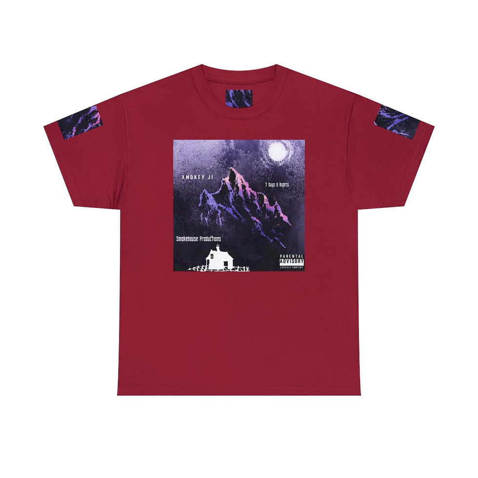Thumbnail: 7 Days 8 Nights Unisex Heavy Cotton Tee V3