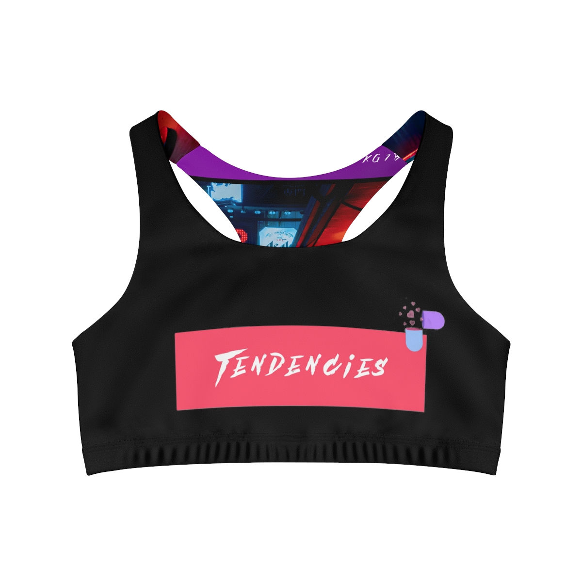 Tendencies Seamless Sports Bra (AOP)