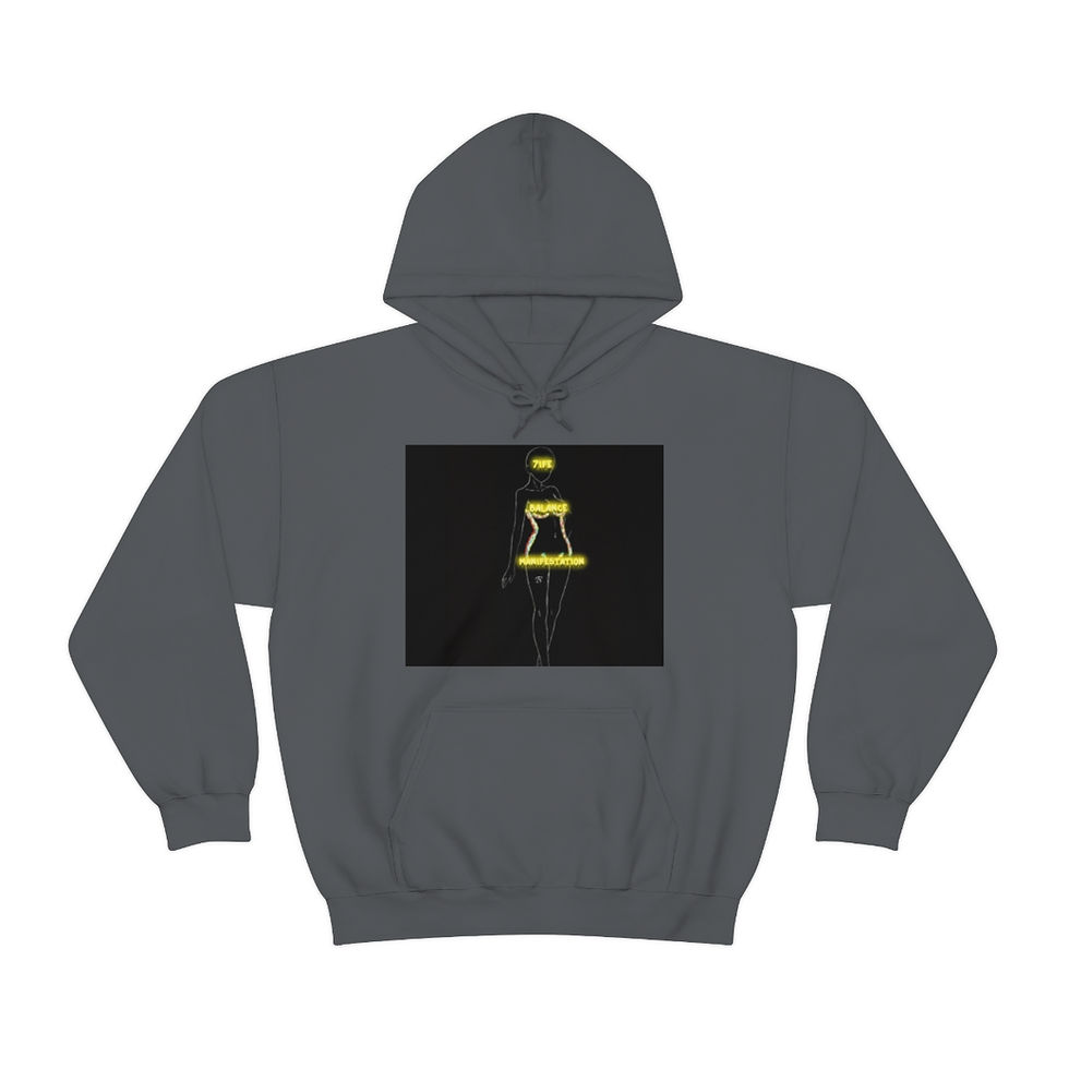 Thumbnail: 7ife Balance & Manifestation Hooded Sweatshirt