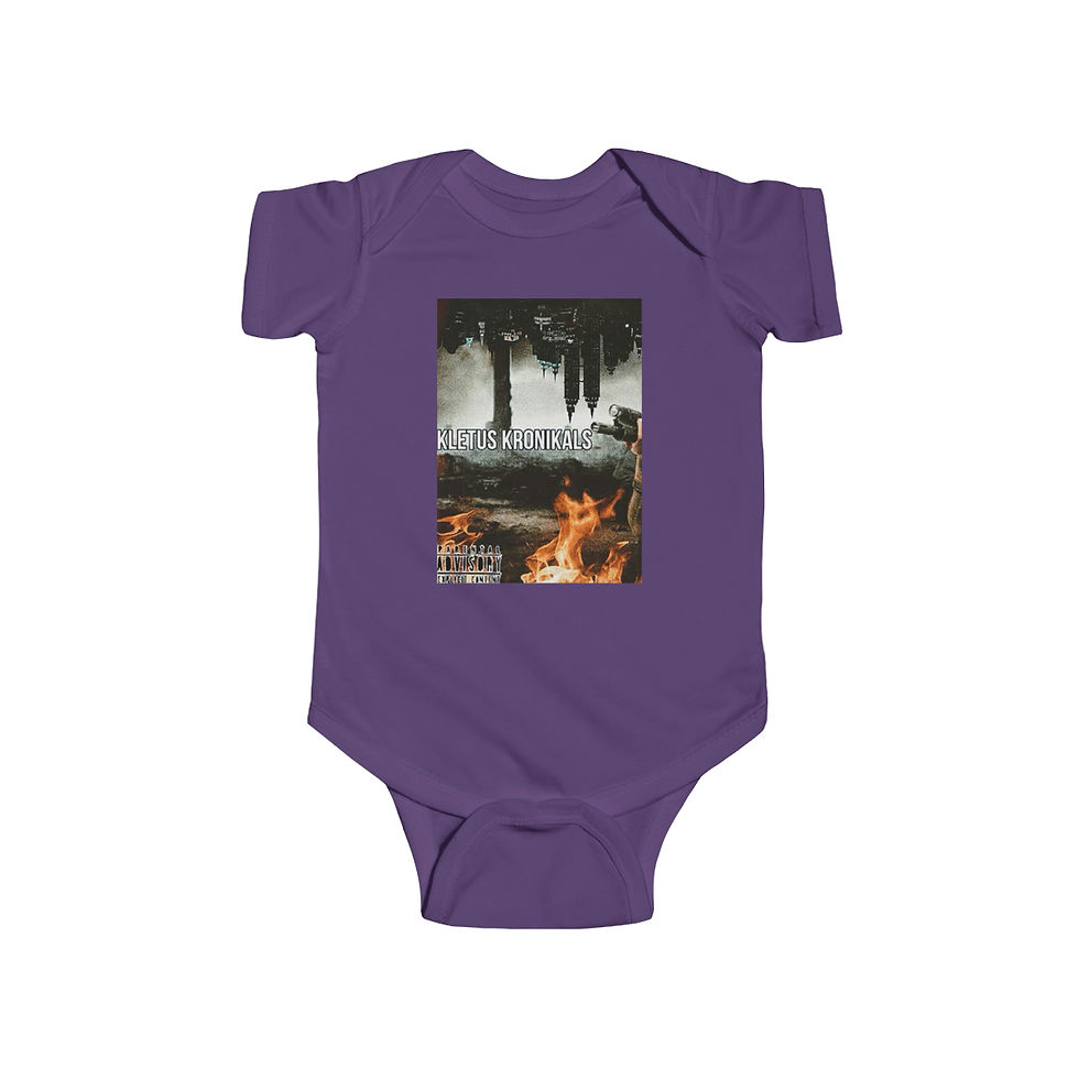 Thumbnail: Kletus Kronikals Infant Fine Jersey Bodysuit
