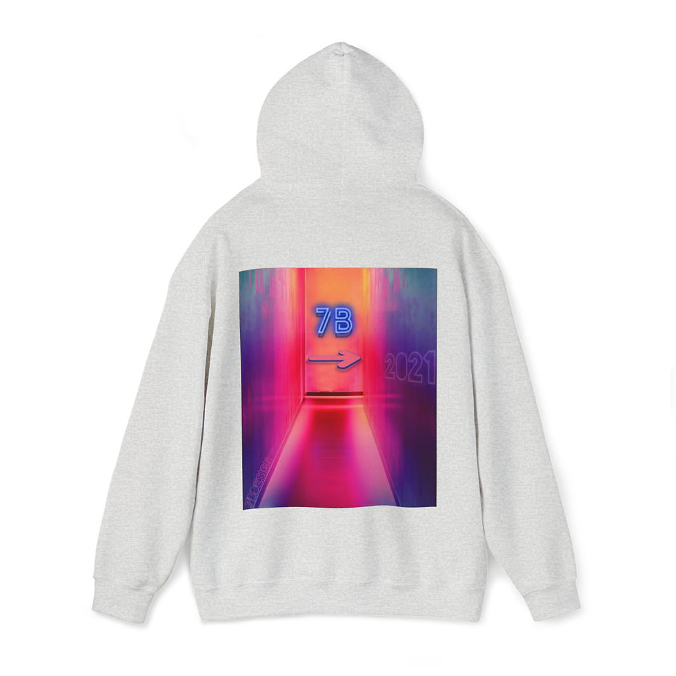 Thumbnail: 7B 2021 Unisex Heavy Blend™ Hooded Sweatshirt