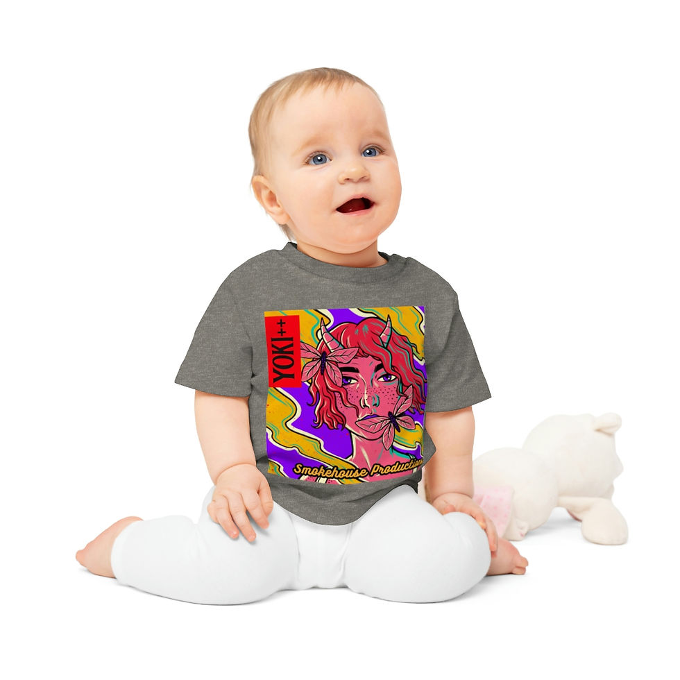Thumbnail: Yoki++ Purple Baby T-Shirt
