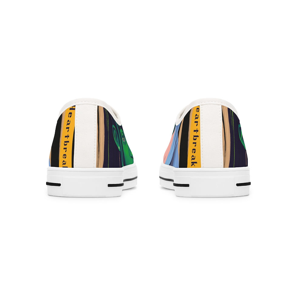 Thumbnail: Wake N Bake N HeartBreak Women's Low Top Sneakers