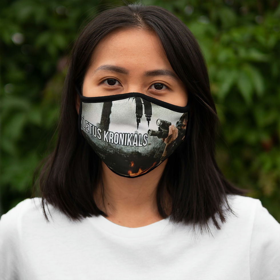 Thumbnail: Kletus Kronikals Fitted Polyester Face Mask