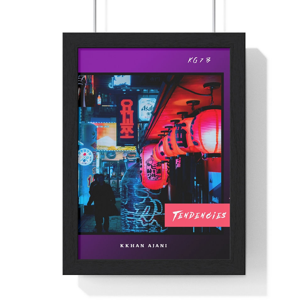 Thumbnail: Teendencies Premium Framed Vertical Poster