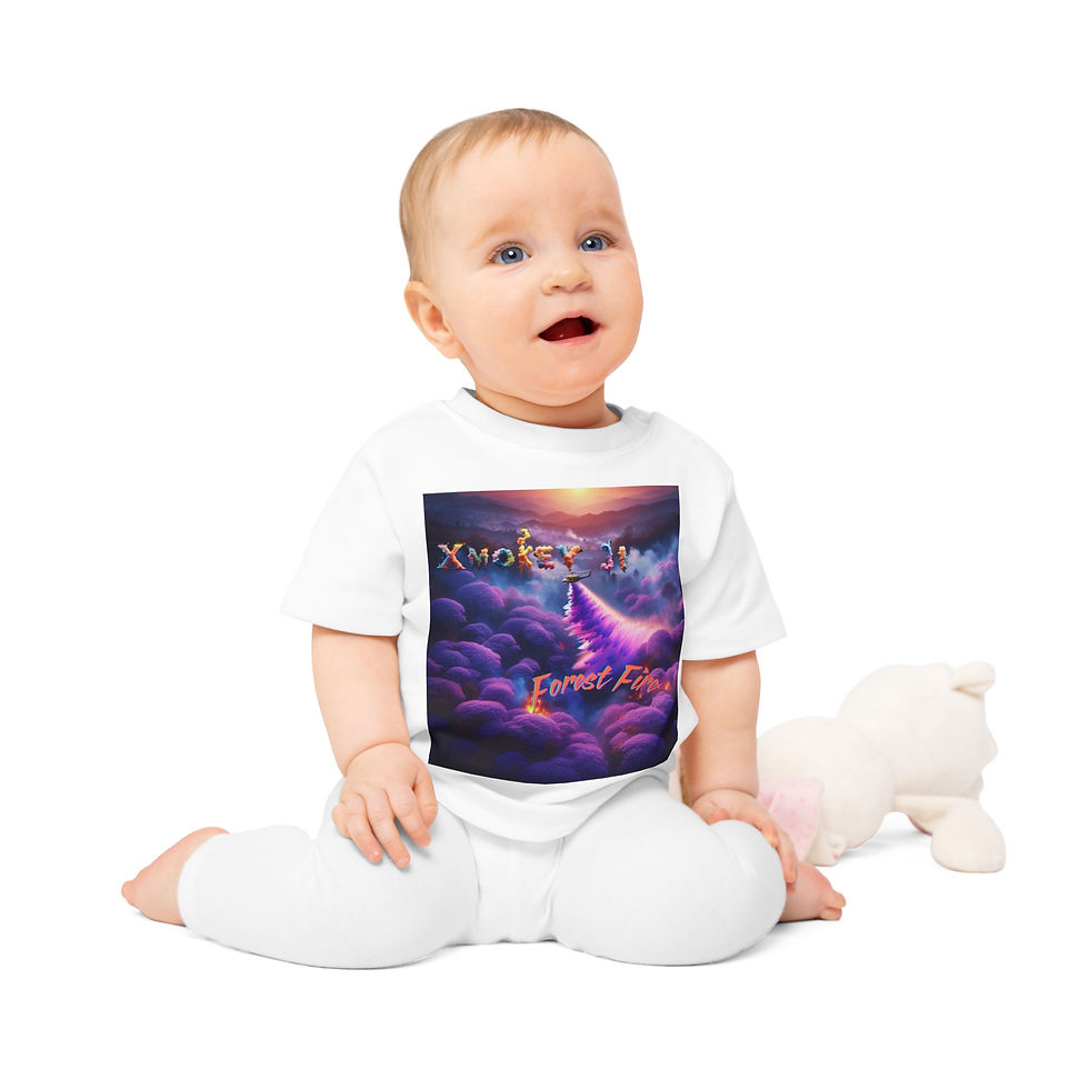 Thumbnail: Forest Fire Baby T-Shirt
