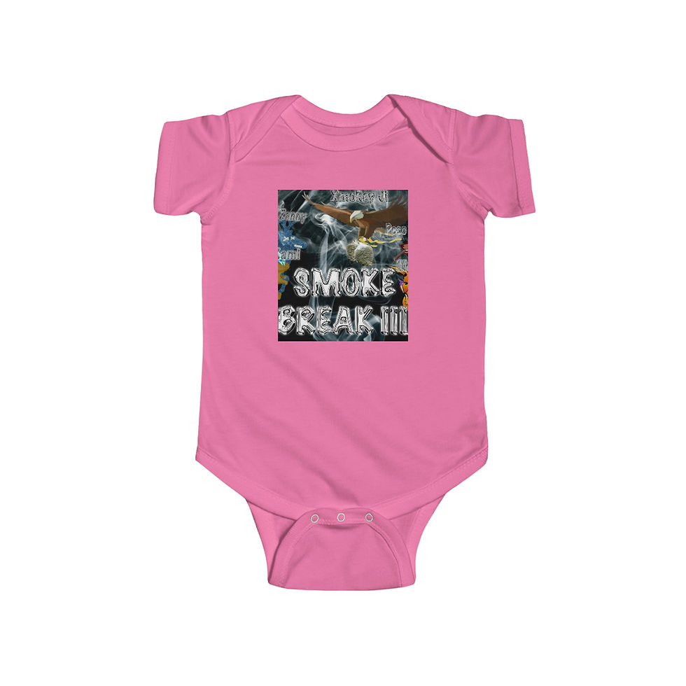 Thumbnail: Smoke Break III Infant Fine Jersey Bodysuit