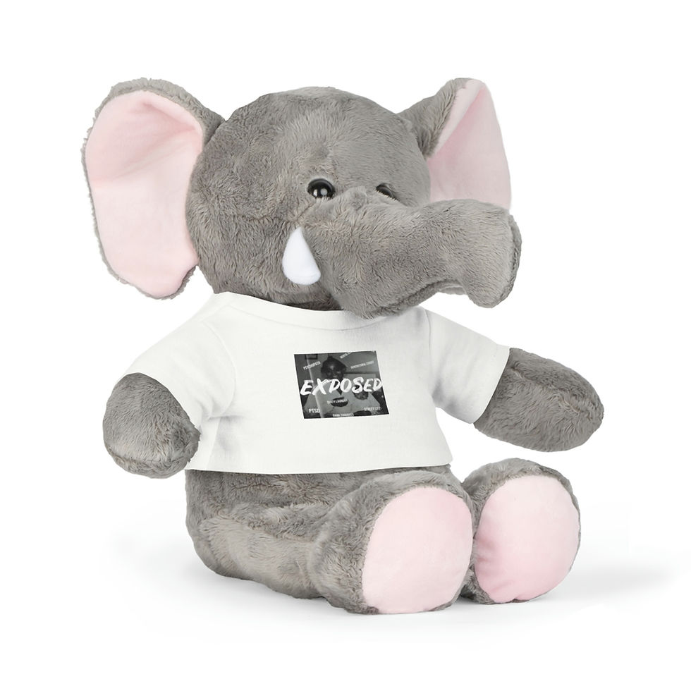 Thumbnail: Exposed Plush Toy with T-Shirt
