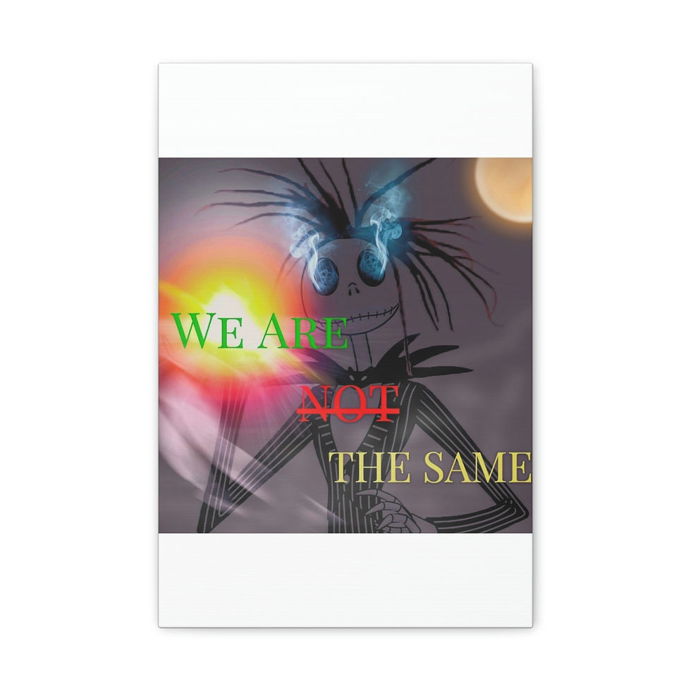 Thumbnail: We Are Not The Same Classic Canvas