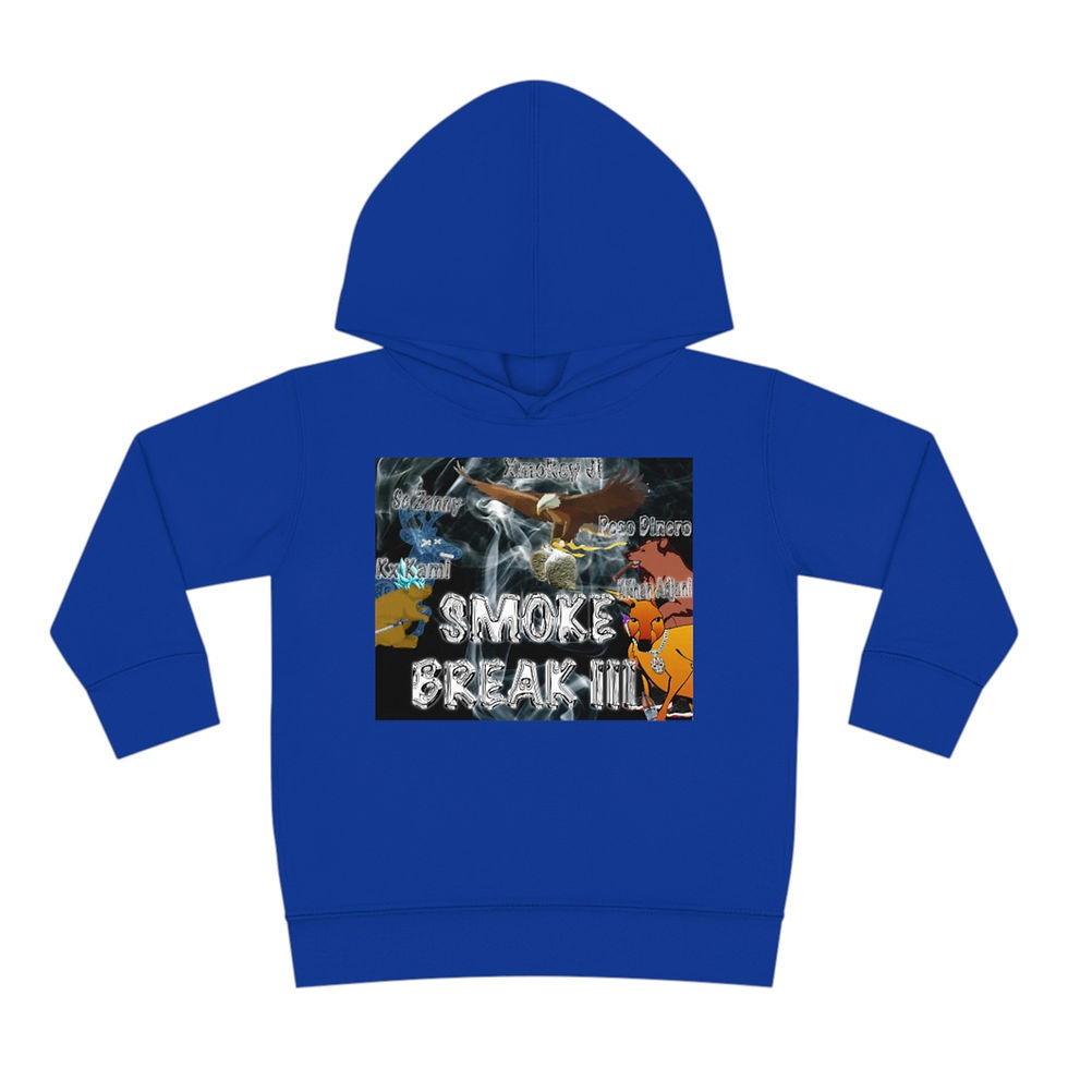 Thumbnail: Smoke Break III Toddler Pullover Fleece Hoodie
