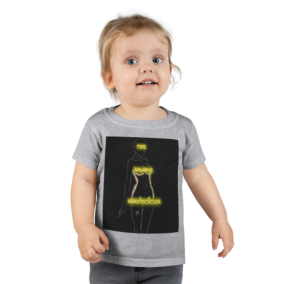Thumbnail: 7ife Balance & Manifestation Toddler T-shirt
