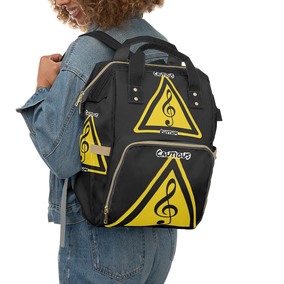Thumbnail: Cautious Rhythm Multifunctional Diaper Backpack