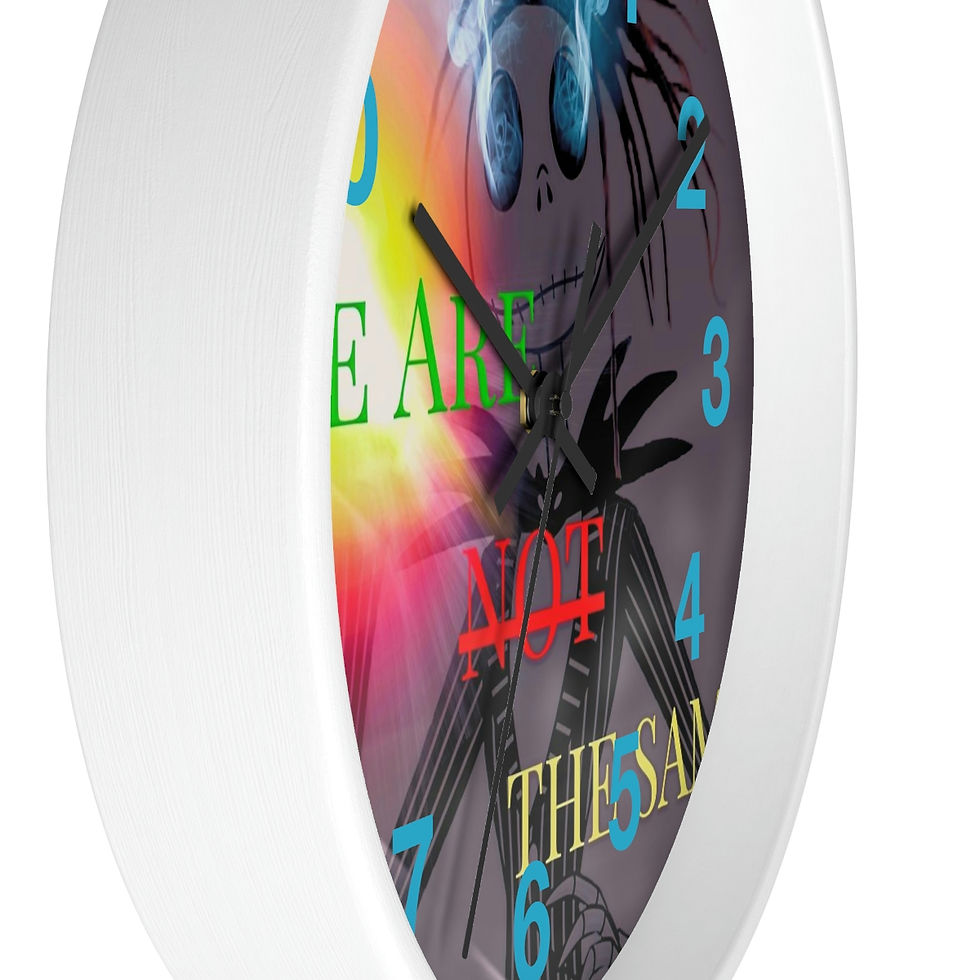 Thumbnail: We Are Not The Same Wall clock