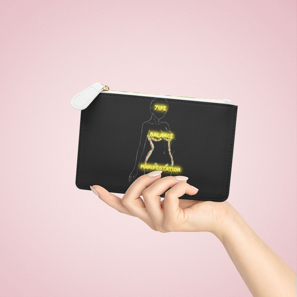 Thumbnail: 7ife Balance & Manifestation Mini Clutch Bag