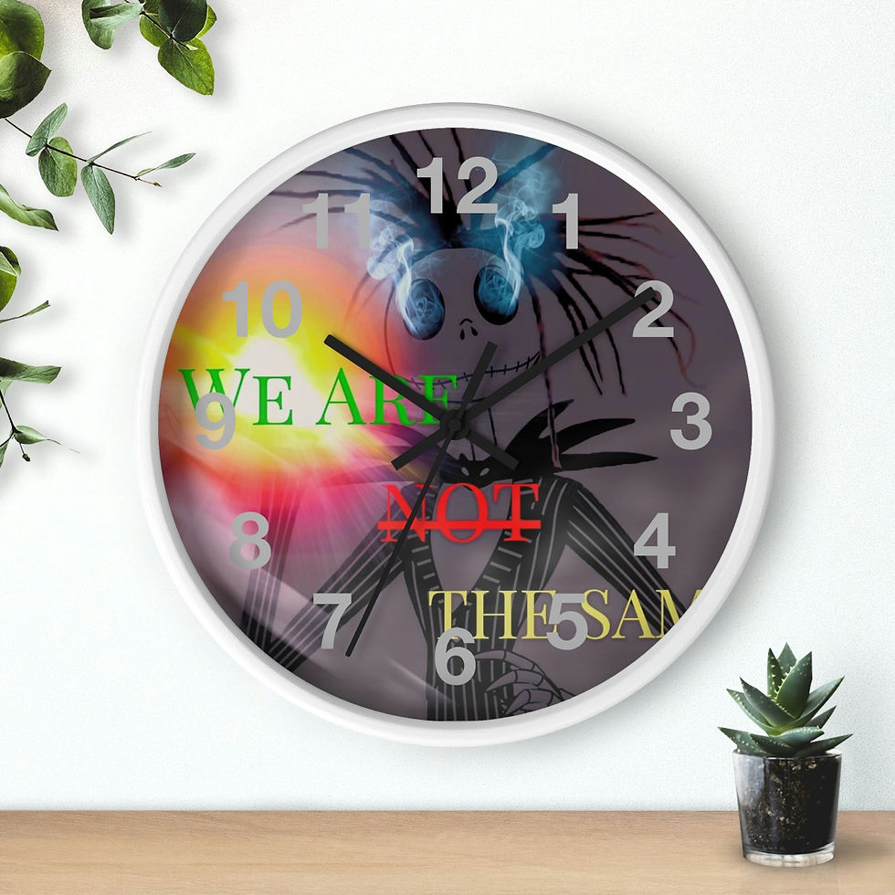 Thumbnail: We Are Not The Same Wall clock