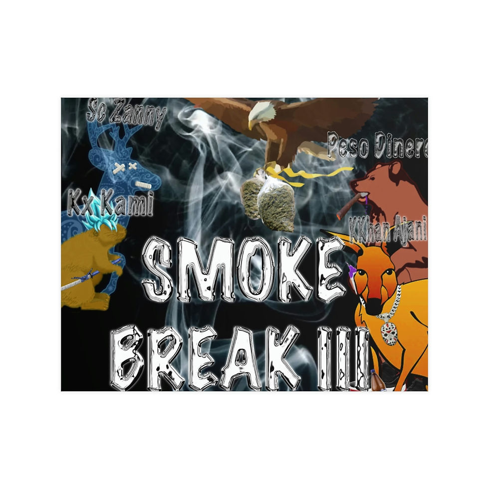 Thumbnail: Smoke Break III Vertical and Horizontal Matte Posters