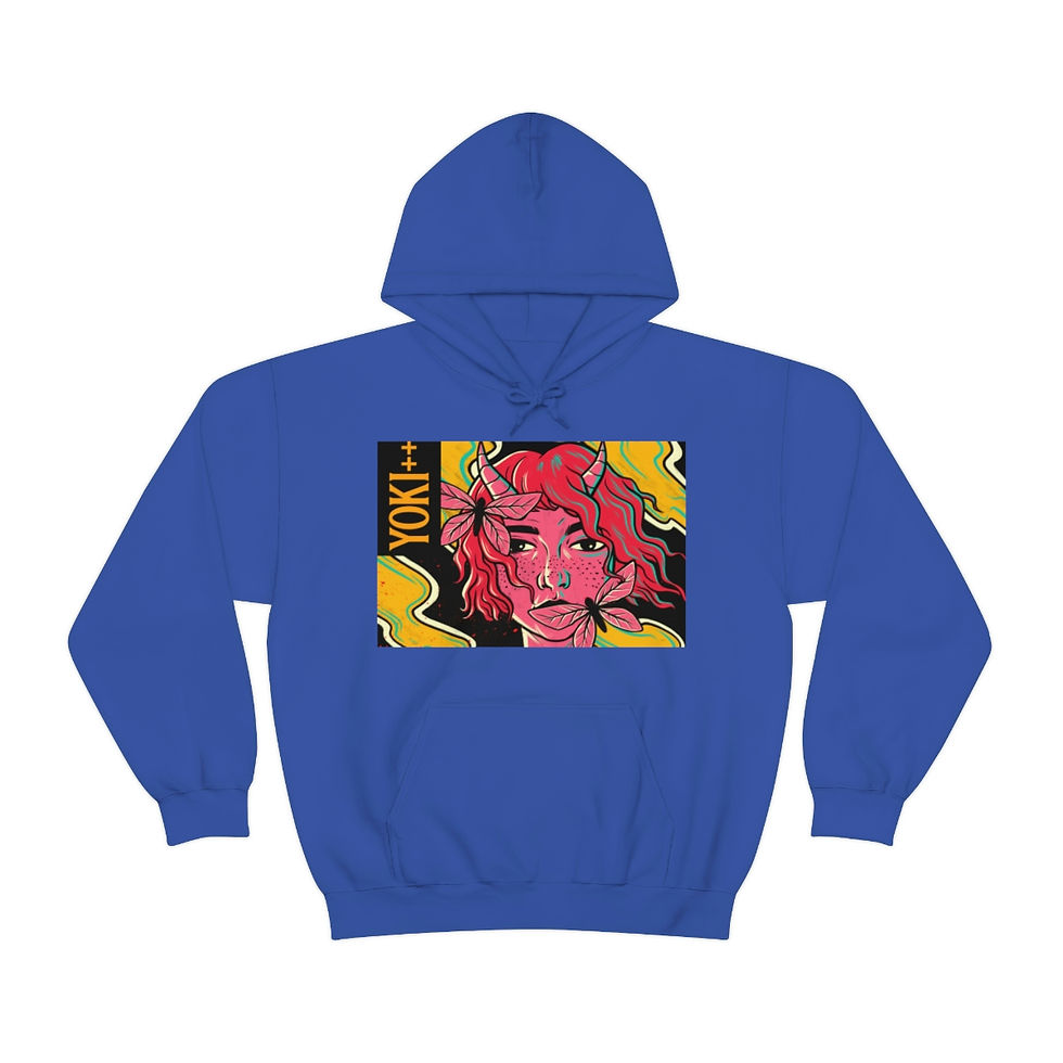 Thumbnail: Yoki++ Unisex Heavy Blend™ Hooded Sweatshirt
