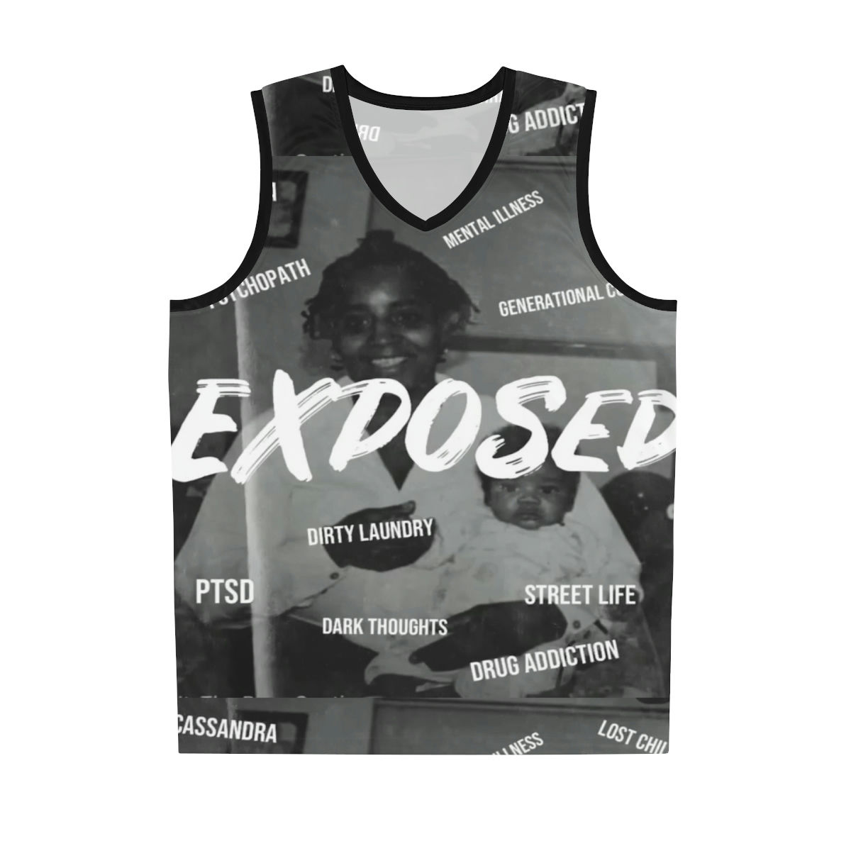 Exposed Basketball Jersey