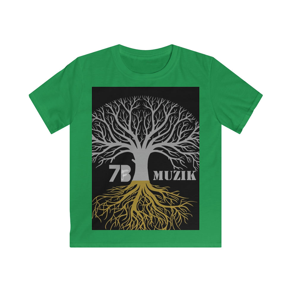Thumbnail: 7B Family Tree Kids Softstyle Tee