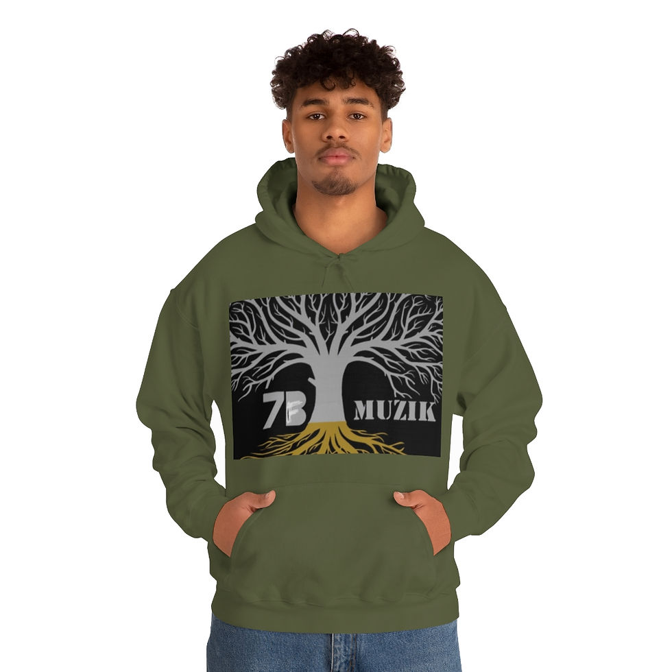Thumbnail: 7B Family Tree Unisex Heavy Blend™ Hooded Sweatshirt