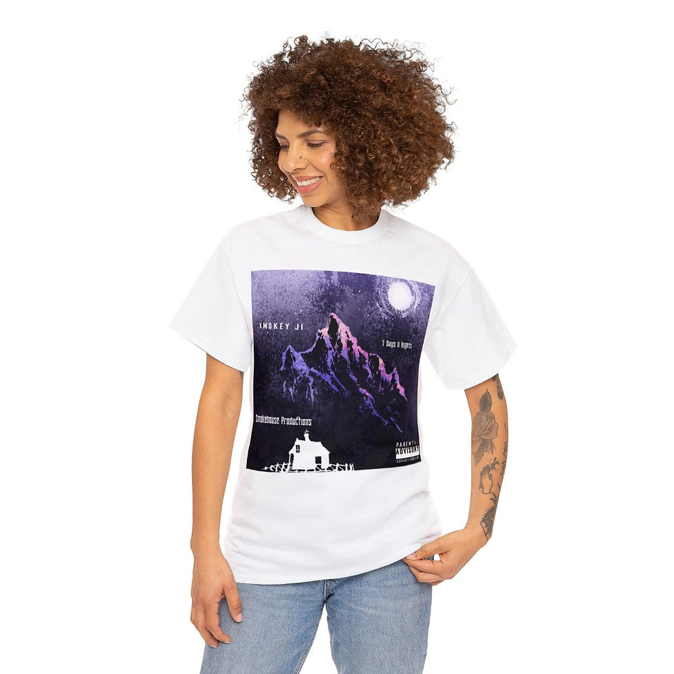 Thumbnail: 7 Days 8 Nights Unisex Heavy Cotton Tee