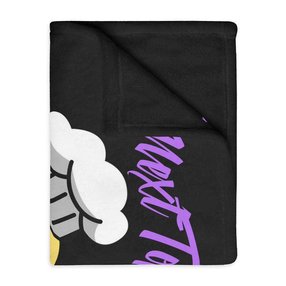 Thumbnail: Next Top Chef Velveteen Minky Blanket (Two-sided print)