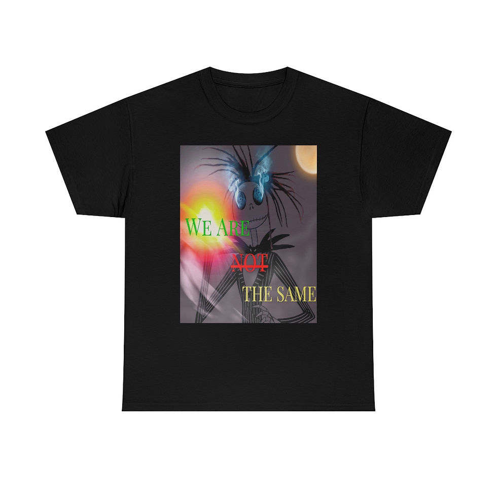 Thumbnail: We Are Not The Same Unisex Heavy Cotton Tee