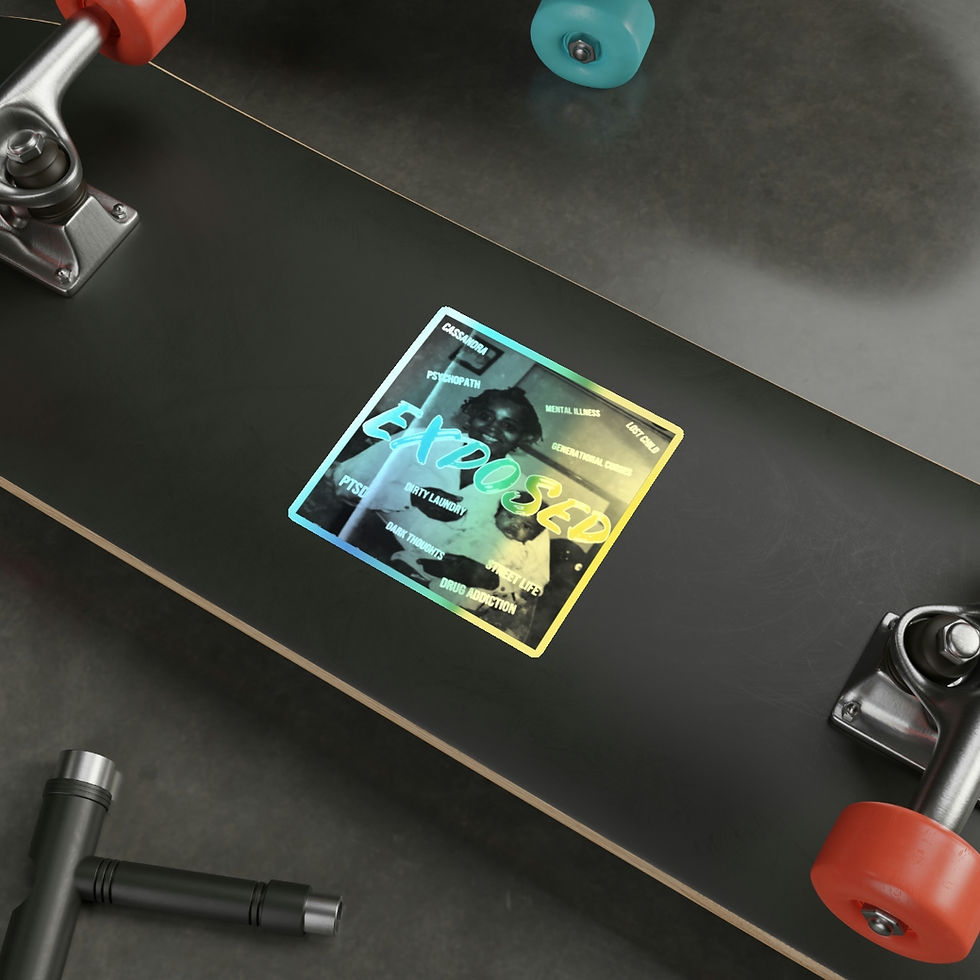 Thumbnail: Exposed Holographic Die-cut Stickers