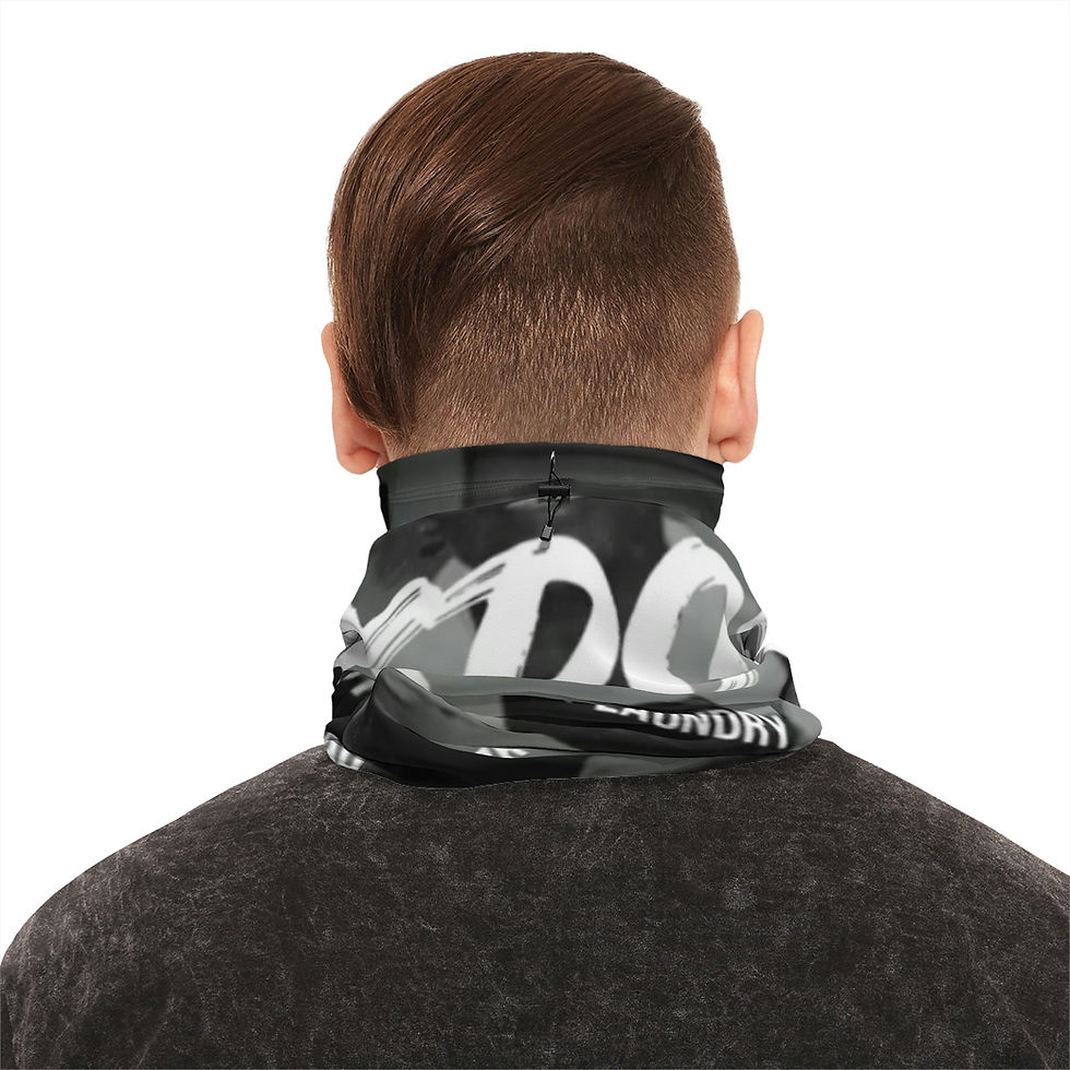 Thumbnail: Exposed Winter Neck Gaiter With Drawstring