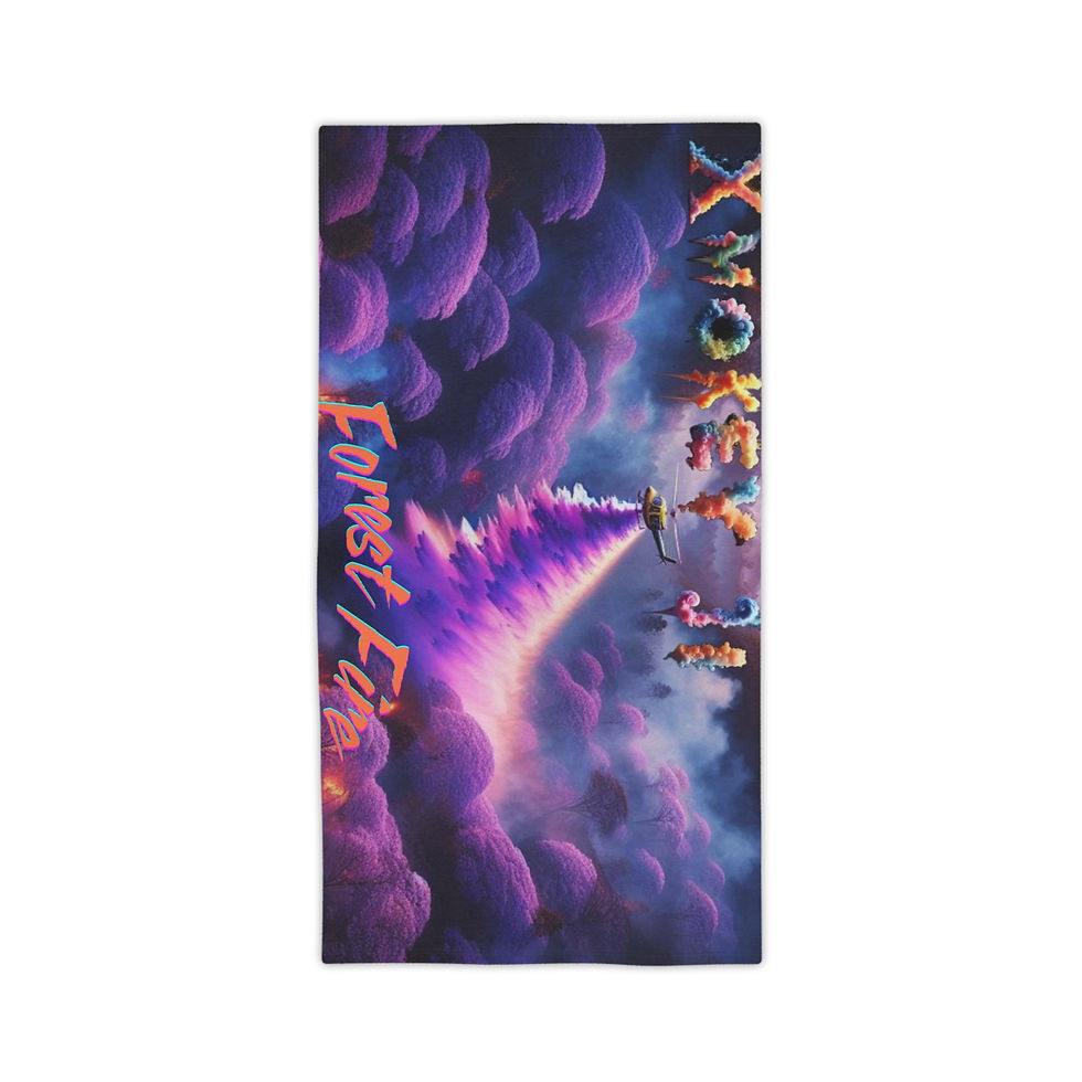 Thumbnail: Forest Fire Beach Towels