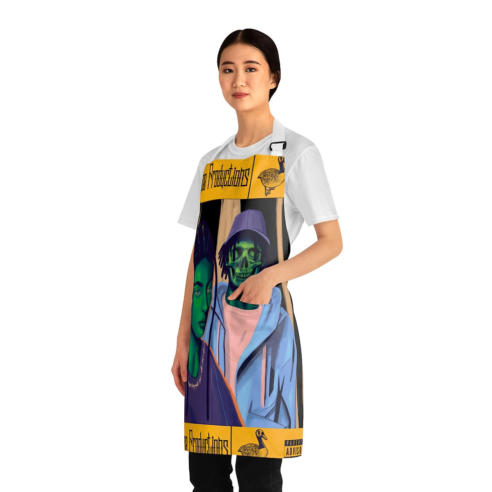 Thumbnail: Wake N Bake N Heartbreak Apron (AOP)