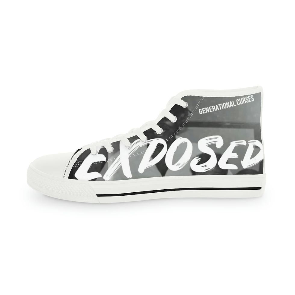 Thumbnail: Exposed Men's High Top Sneakers