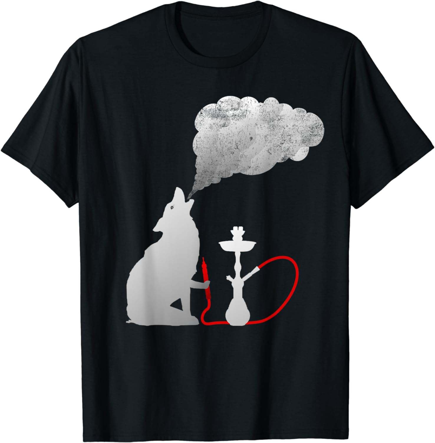 Waterpipe Wolf, Hookah & Nargile T-Shirt T-Shirt