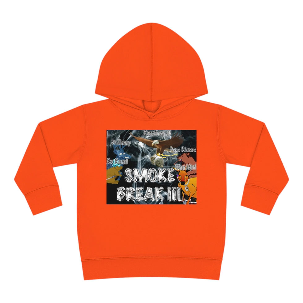 Thumbnail: Smoke Break III Toddler Pullover Fleece Hoodie