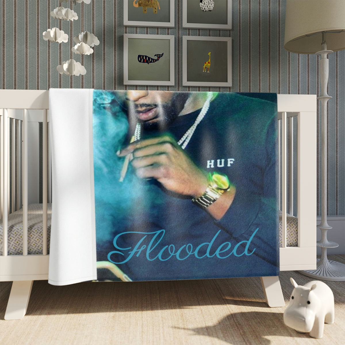 Flooded Throw Blanket