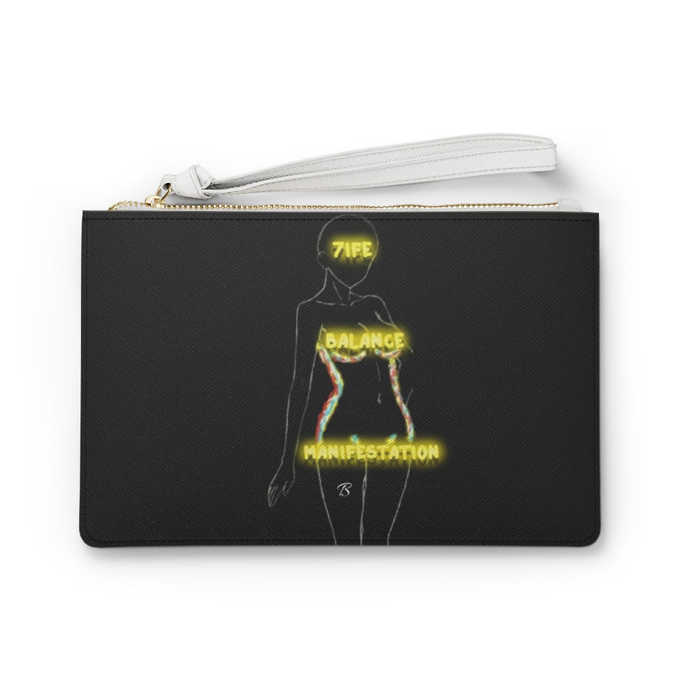 Thumbnail: 7ife Balance & Manifestation Clutch Bag