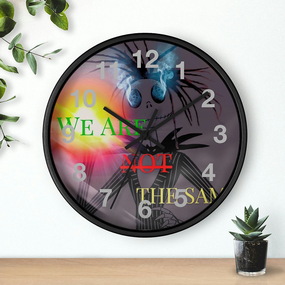 Thumbnail: We Are Not The Same Wall clock
