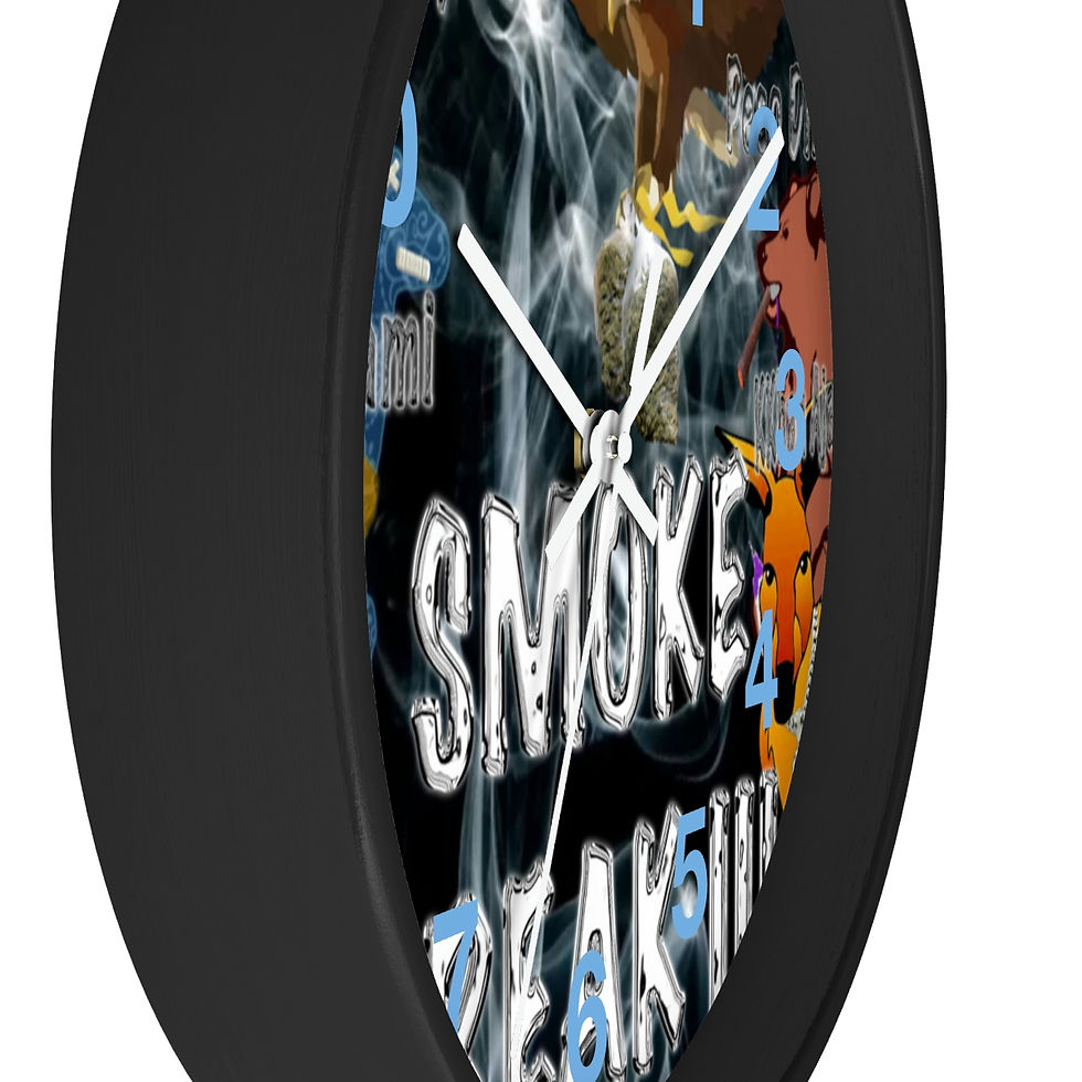 Thumbnail: Smoke Break III Wall clock